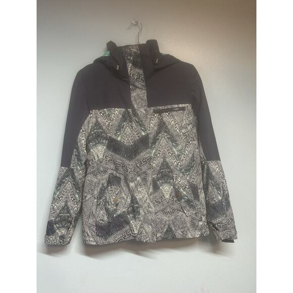 Roxy Rx Jetty Blo DryFlight 10K Women's Snowboard Ski Jacket Blue Size Small - Picture 3 of 16